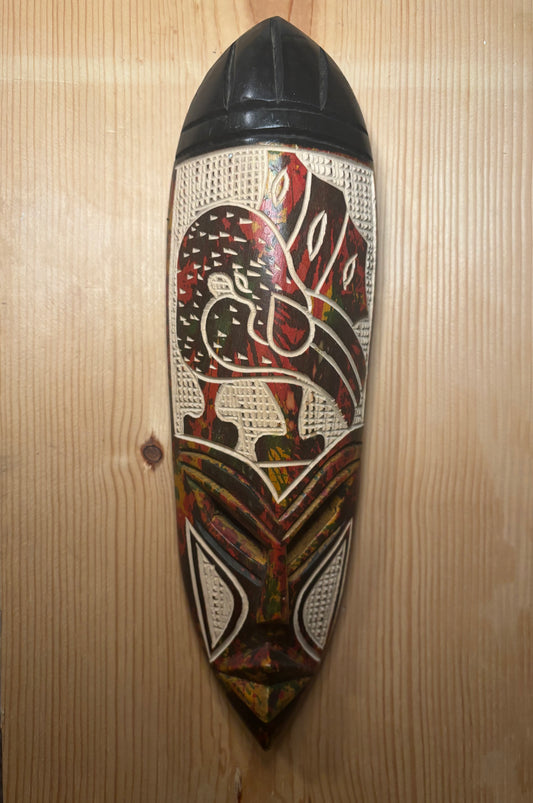 Ghana Mask Multicolor