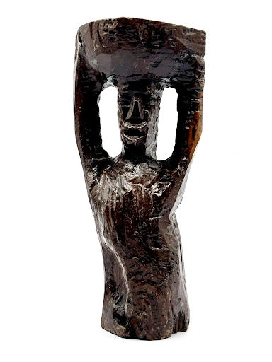 Maroon Watchman Carving
